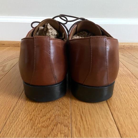 stacy adams mens brown dress shoes Stacy Adams Shoes Benson Plain Toe Oxford Brandy Size 8.5
